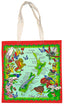 NZ Birds And Map Cotton Bag