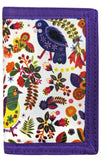 Velcro Wallet - Retro Birds