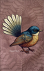 Nest Fantail Tea Towel