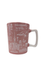 NZ Sketch Espresso Ceramic Short Mug - Pink