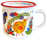 Retro Birds Cup - Large