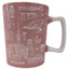 NZ Sketch Espresso Ceramic Small Mug - Pink