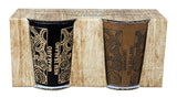 2 Pack Whakairo Ceramic Shot Glass