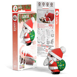 Eugy Santa - 3D Cardboard Model Kit