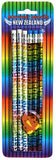 6 Pack Pencils With Kiwi Rubber
