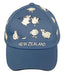 Kids Nightglow Sheep And Kiwis Cap
