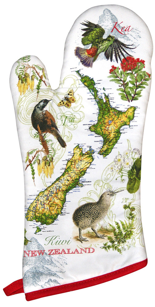 NZ Map Designer Oven Mitt + BULK DEAL!