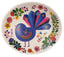 Bamboo Small Oval Dish - Retro Fantail