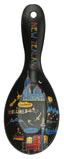 Bamboo Spoon Rest - Sketch Black