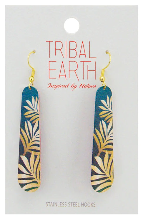 Tribal Earth Earrings Set - Rainforest
