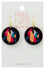 Tribal Earth Earrings Set - Flock of Kiwi