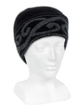 Lothlorian Possum & Merino Aroha Unisex Beanie and/or Scarf - Black/Charcoal