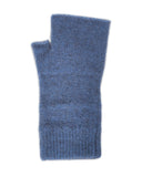 Lothlorian Possum & Merino Plain Fingerless Mitten, Light Blue