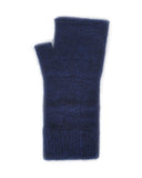 Lothlorian Possum & Merino Plain Fingerless Mitten, Midnight