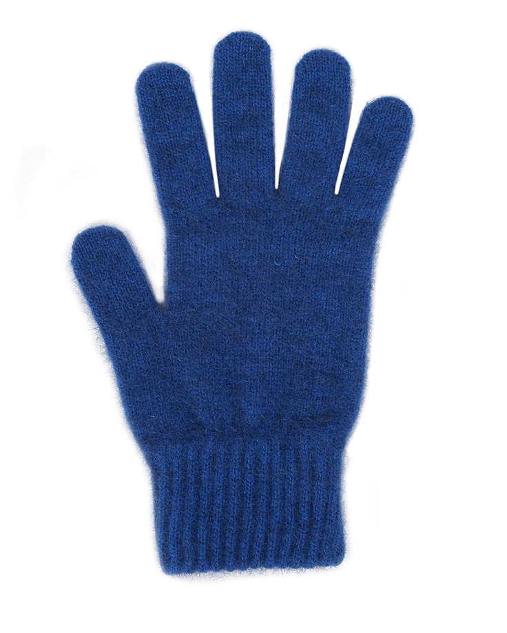 Lothlorian Possum & Merino Unisex Gloves, Lagoon
