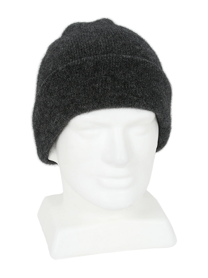 Lothlorian Possum & Merino Unisex Beanie, Charcoal