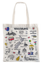 Welcome To Paradise Cotton Tote Bag