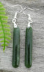 NZ Greenstone Earrings 40mm - EP1