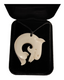 Dolphin Bone Carving - Carved by Peter Mitchell, NZ - #S/025