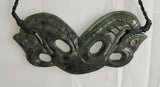 NZ Greenstone Double Sided Manaia Breast Plate 110mm #05