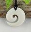 Koru Bone Carving - 33mm - Carved by Joseph, NZ - #29