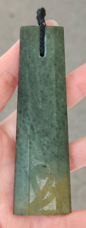 NZ Greenstone Toki - 110mm - Rueben Tipene #85