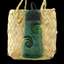 NZ Greenstone Large Toki/Adze with Double Koru #92