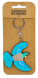 Tui Wooden Keyring