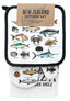 Oven Glove and Tea Towel Set - Fish Of NZ