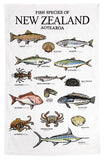 Fish Of NZ Tea Towel