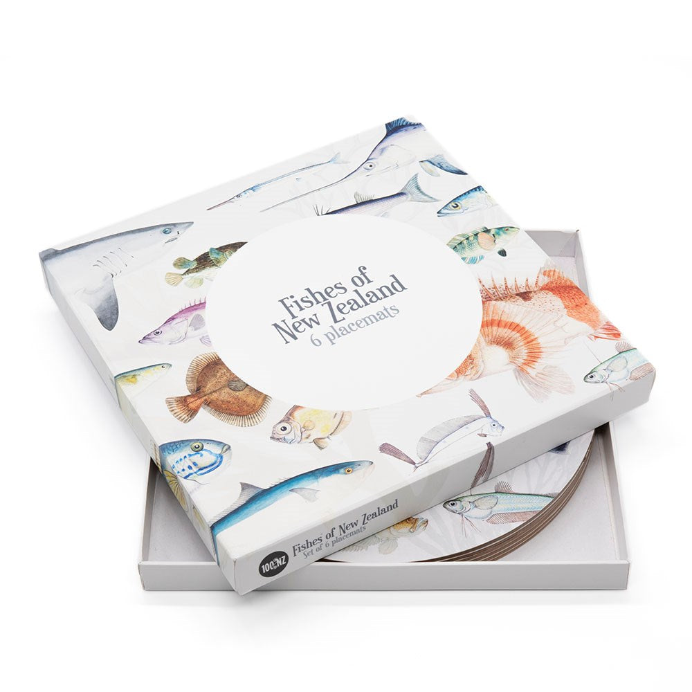 Fishes of NZ Placemats Set of 6