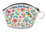 Small NZ Birds Purse With Keyring