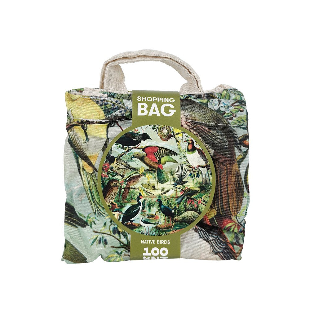 NZ Native Birds Shopping Bag