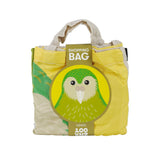 Bright Kakapo Cotton Shopping Bag