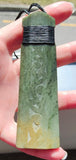 NZ Greenstone Etched Toki - 110mm - Rueben Tipene #84