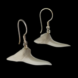 Mako Shark Teeth Sideways Earrings 36mm #106