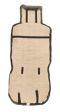 Sheepskin Car Seat Cover Single - Short Wool - Slate