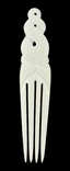 Heru Double Twist Bone - Comb Hair Piece