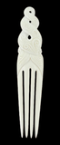 Heru Double Twist Bone - Comb Hair Piece