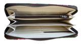 Long Leather Wallet - Fantail