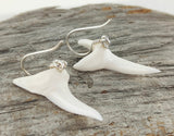 Mako Shark Teeth Sideways Earrings 36mm #106