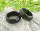Jade Ring - 8mm Wide - Size 6 And 7