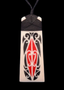 Tribal Toki Bone Carving Pendant