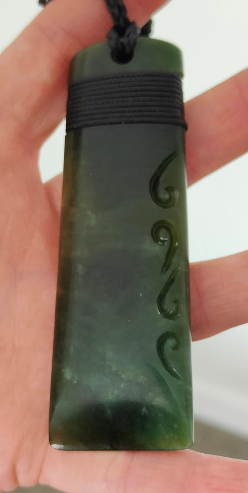 NZ Greenstone Toki - 85mm - Ewan Parker - #101