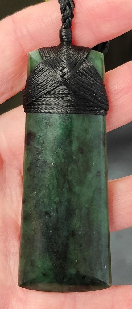 NZ Greenstone Toki 71mm #96