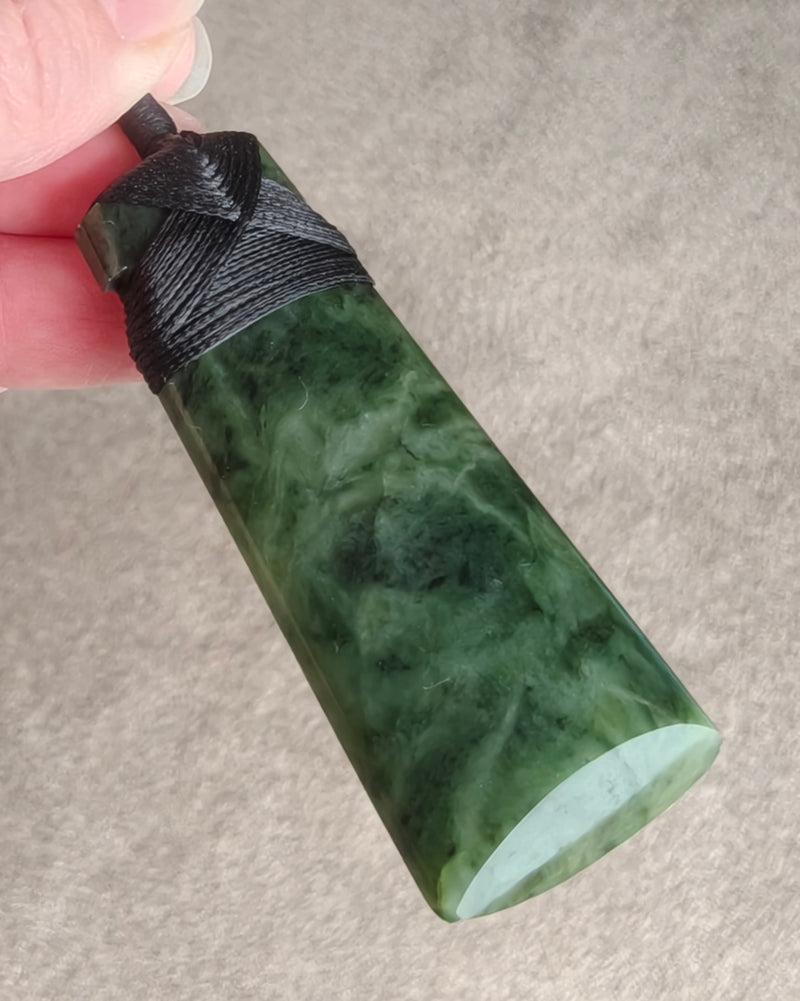 NZ Greenstone Toki 60mm #42