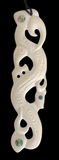 Manaia Bone Carving Necklace - 167mm - Carved by Joseph, NZ - #33
