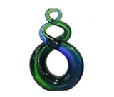 Glass Art Double Twist - Without Base – Small