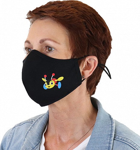 Buzzy Bee Face Mask - Adults
