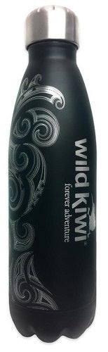 Stainless Steel Kowhaiwhai Drink Bottle 500ml